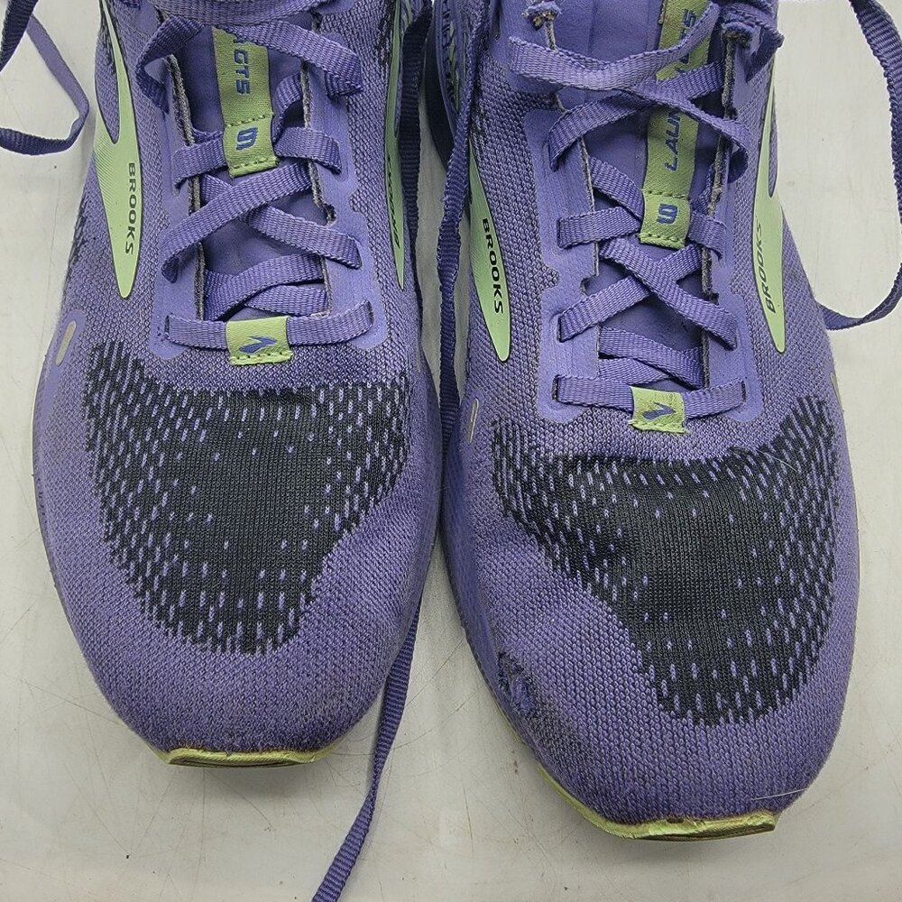 Brooks Launch GTS 9 Womens 9.5 Purple Running Shoes Athletic Casual 1203741B525 - Picture 10 of 13